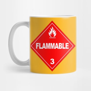 Flammable Warning Mug